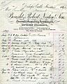 Paper ephemera, Receipted bill