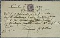 Receipted bill - 7th November 1898 Received from Mr E C Edwards £…