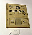 Ration book - Food ration book,(RBI/16) buff coloured. Made out for Le…