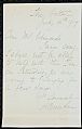 Letter - Lavender-Penney Collection (Lydbury North, Bishop's Castle, C&hellip;