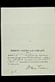 Receipt/letters - (Lavender-Penney Collection). Bishop's Castle Gas Co&hellip;
