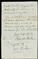 Letter - Union Friendly Society. Re: distribution. Handwritten letter &hellip;