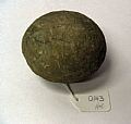 Stone missile - Ovoid shaped stone missile (?) Unknown provenance, but…