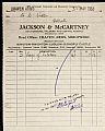 Receipted invoice