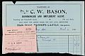 Receipted invoice